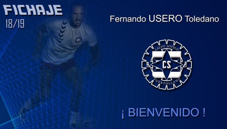 Fernando Usero, nuevo jugador del Calvo Sotelo 