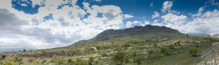 Panorámica de los parajes del Naciemiento y Barranco de la Arena, donde se han ejecutado las actuaciones