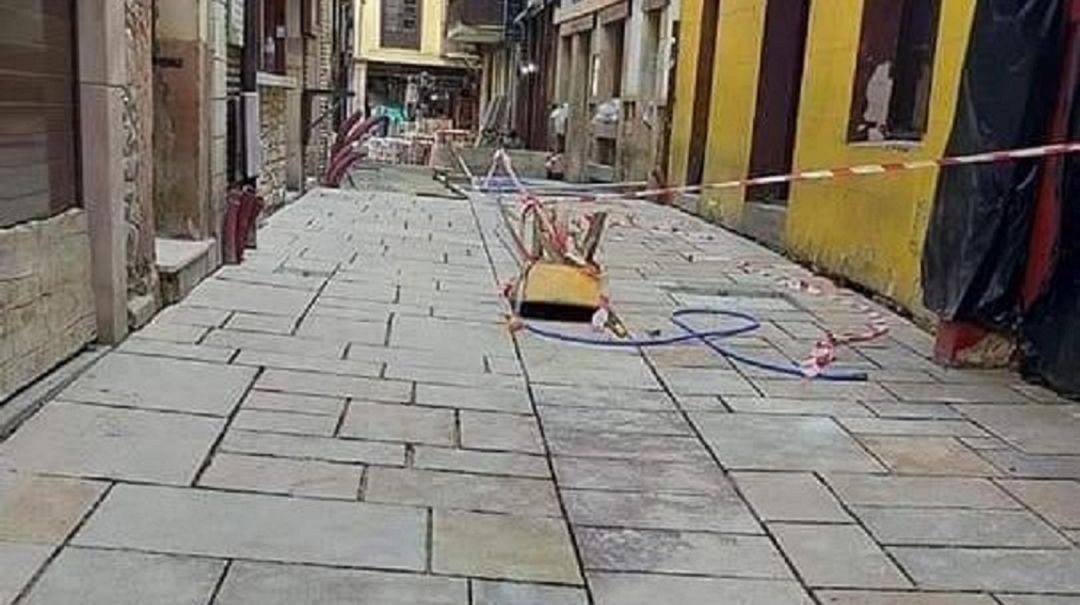 Obras de Urbanización de la calle Cántabra 