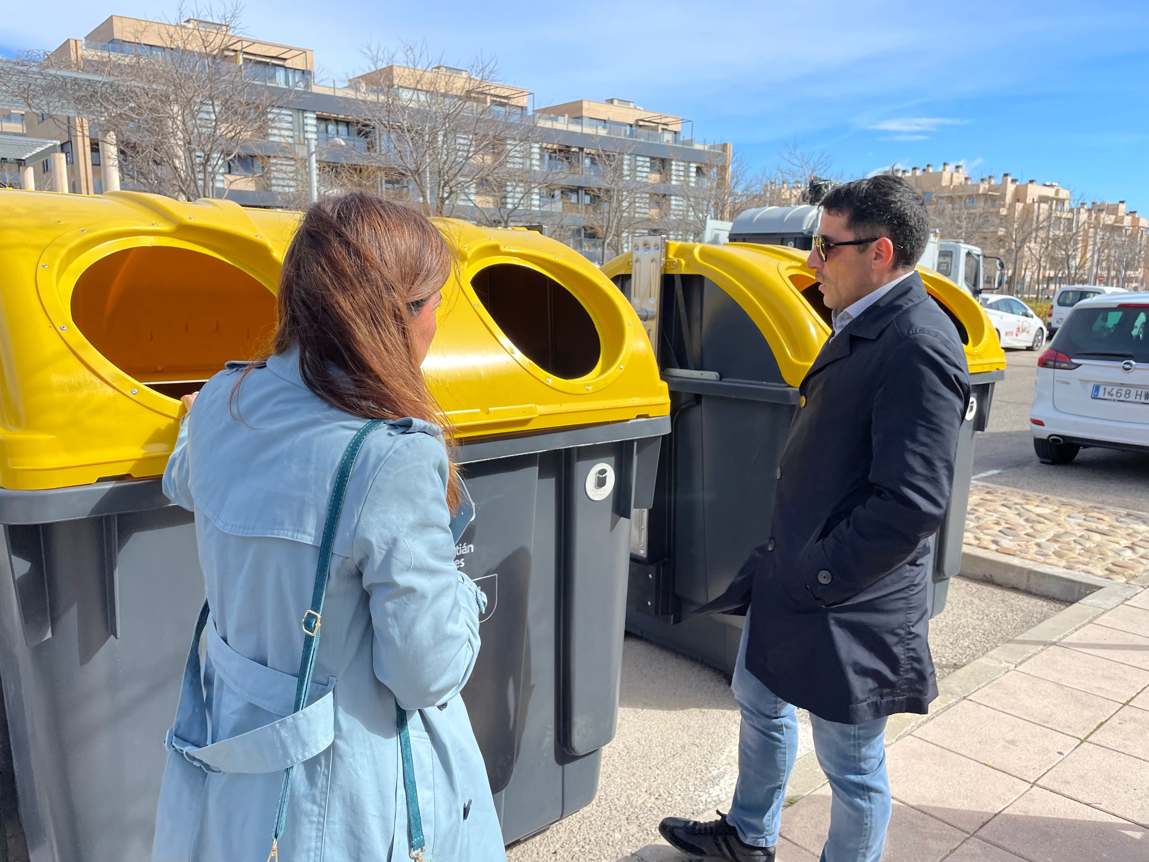 Nuevos contenedores en San Sebastián de los Reyes