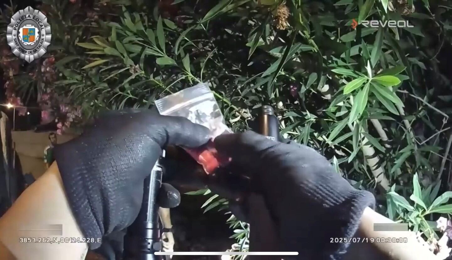 Imagen de la droga intervenida