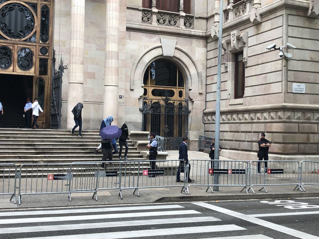 Acusados en el juicio a la manada de Manresa.