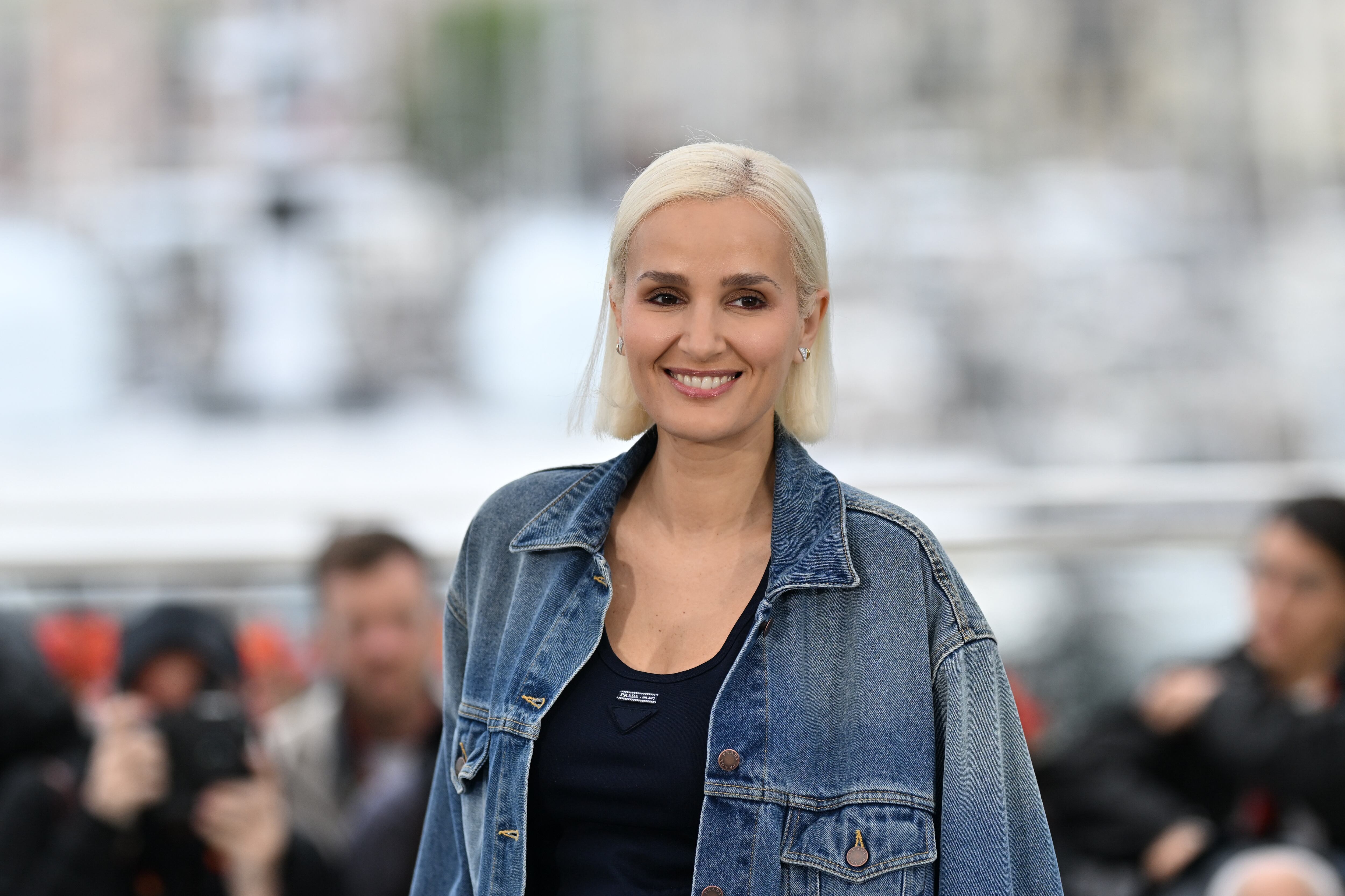 Julia Ducournau, durante la presentación de 'Alpha' en Cannes (Photo by Mustafa Yalcin/Anadolu via Getty Images)