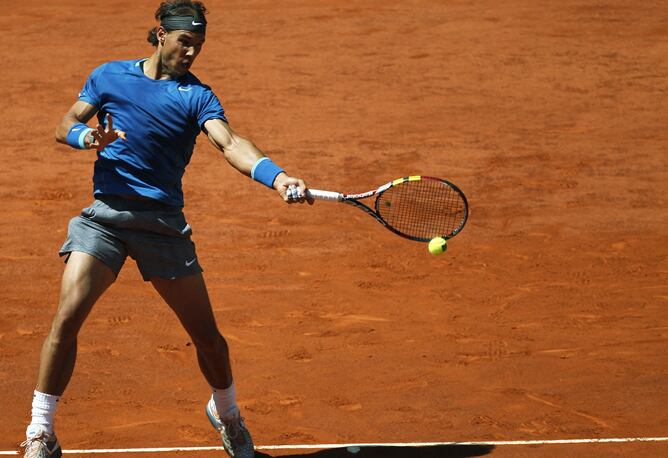 Nadal superó a Berdych 6-4 y 6-2 para acceder a semifinales