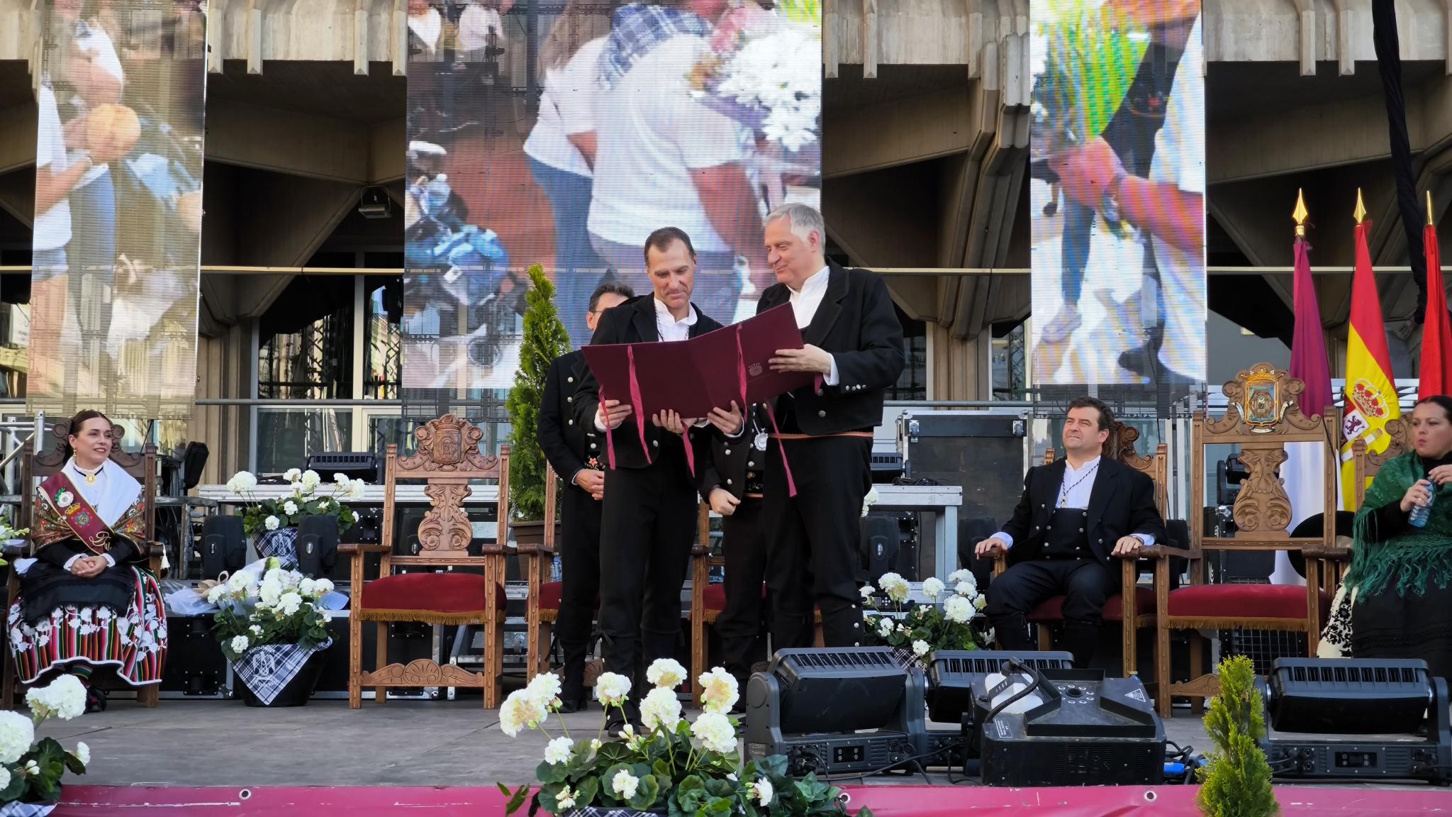 Juan Luis Huertas, Pandorgo 2024 junto al alcalde de Ciudad  Real, Francisco Cañizares