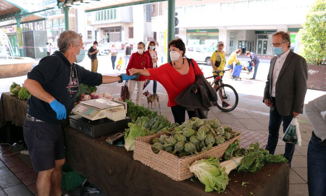 Ecomercado de la Plaza de España