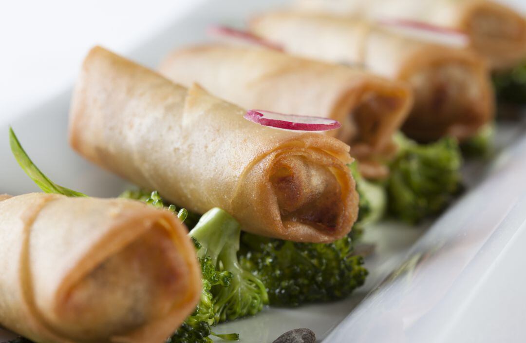 Cómo hacer rollito de verduras al estilo Chicote.