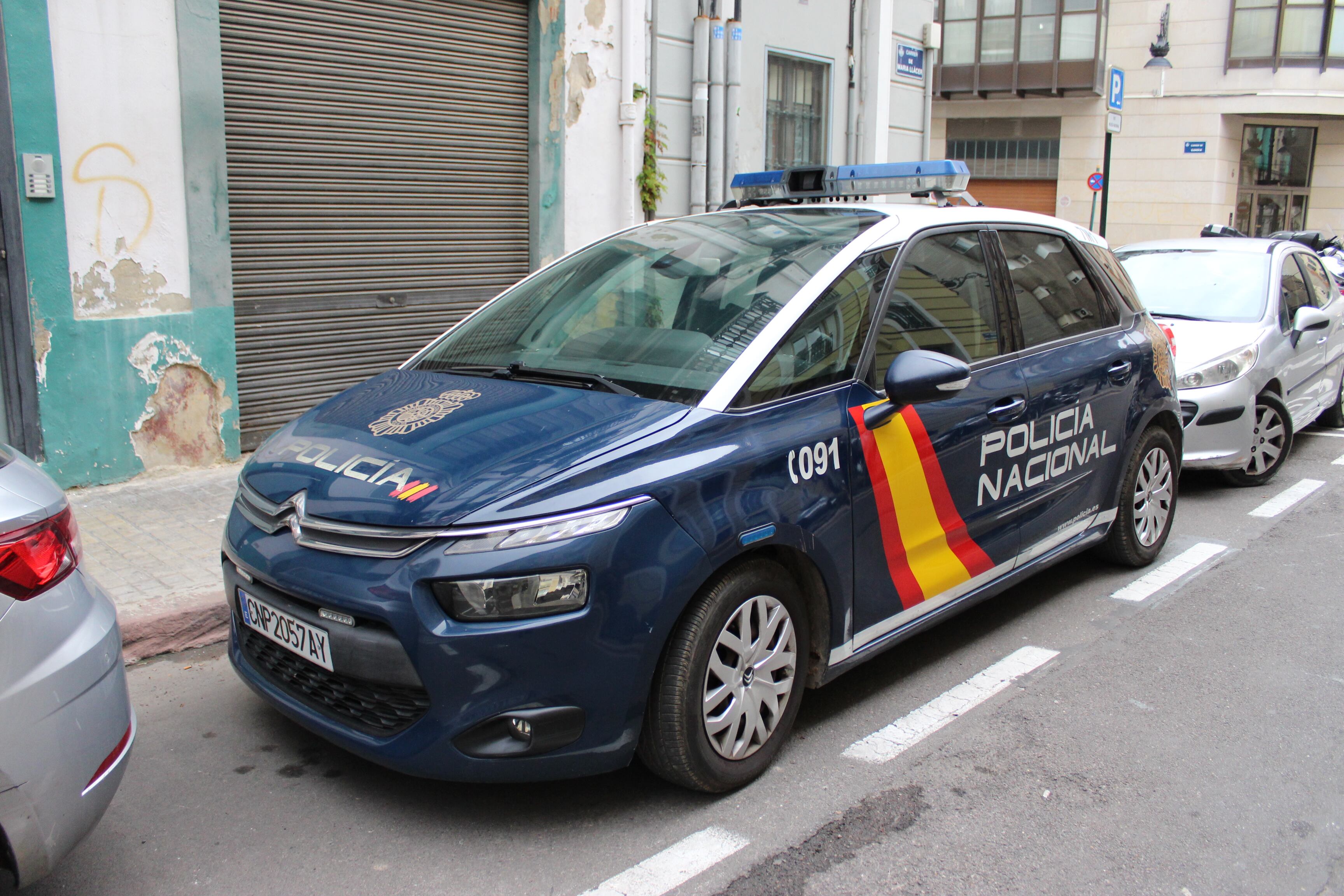 Coche de Policía Nacional en una imagen de archivo.