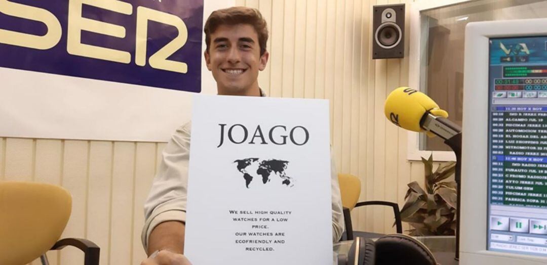 José Ruiz, emprendedor español en Estados Unidos, presentando en Hoy por Hoy Jerez Joago