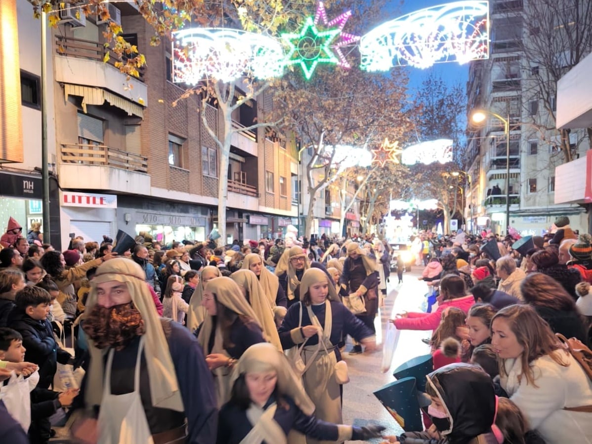 Imagen de la Cabalgata de Reyes el año pasado en la capital
