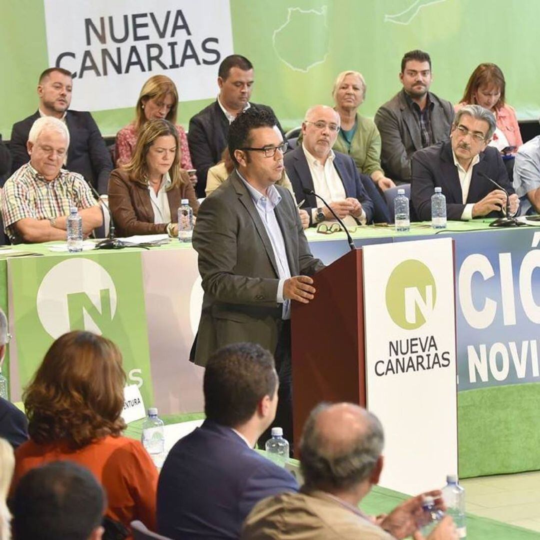 Armando Santana, coordinador insular de NC en Lanzarote.