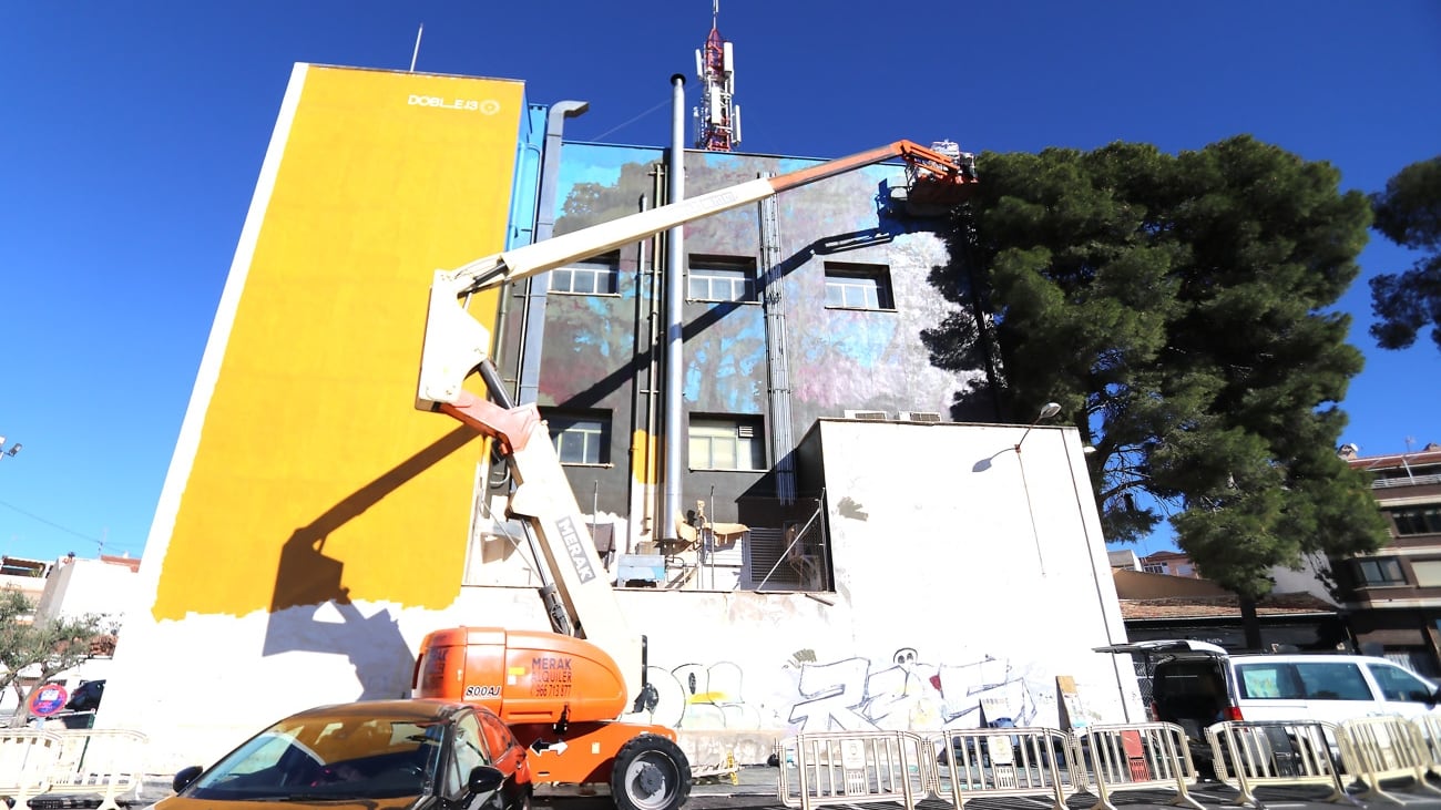 La actuación tiene como objetivo integrar visualmente el entorno