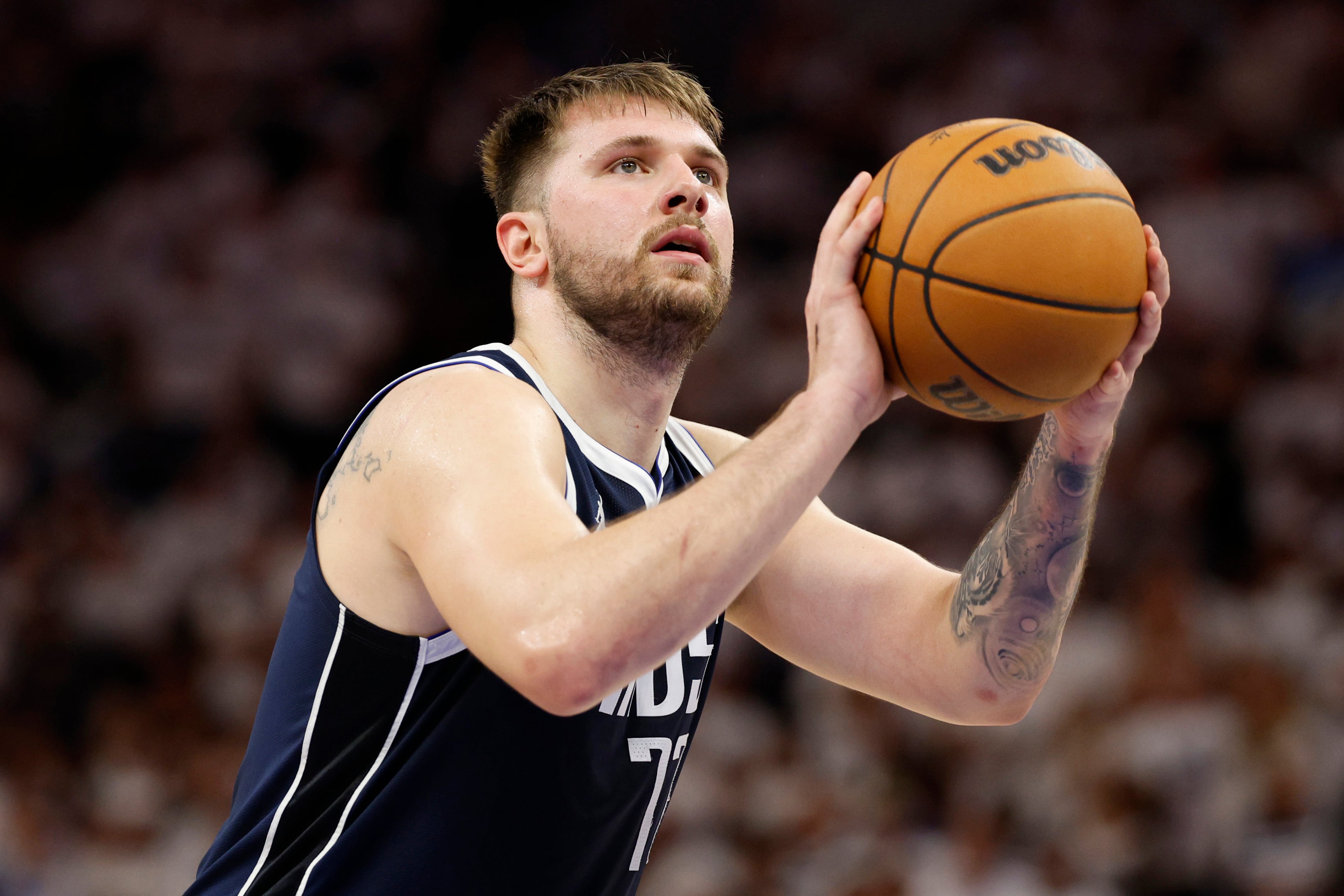 Dončić se acordó del Madrid en las Finales de Conferencia de la NBA