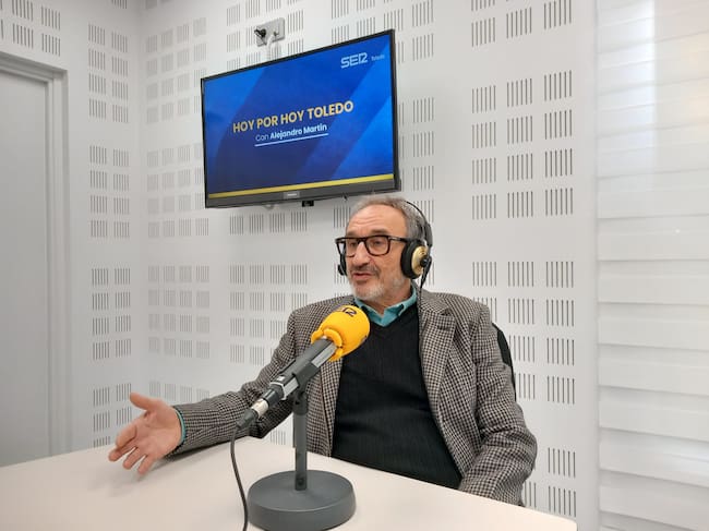 El concejal de Urbanismo de Toledo, Florentino Delgado, en una entrevista en 'Hoy por Hoy Toledo' de la SER