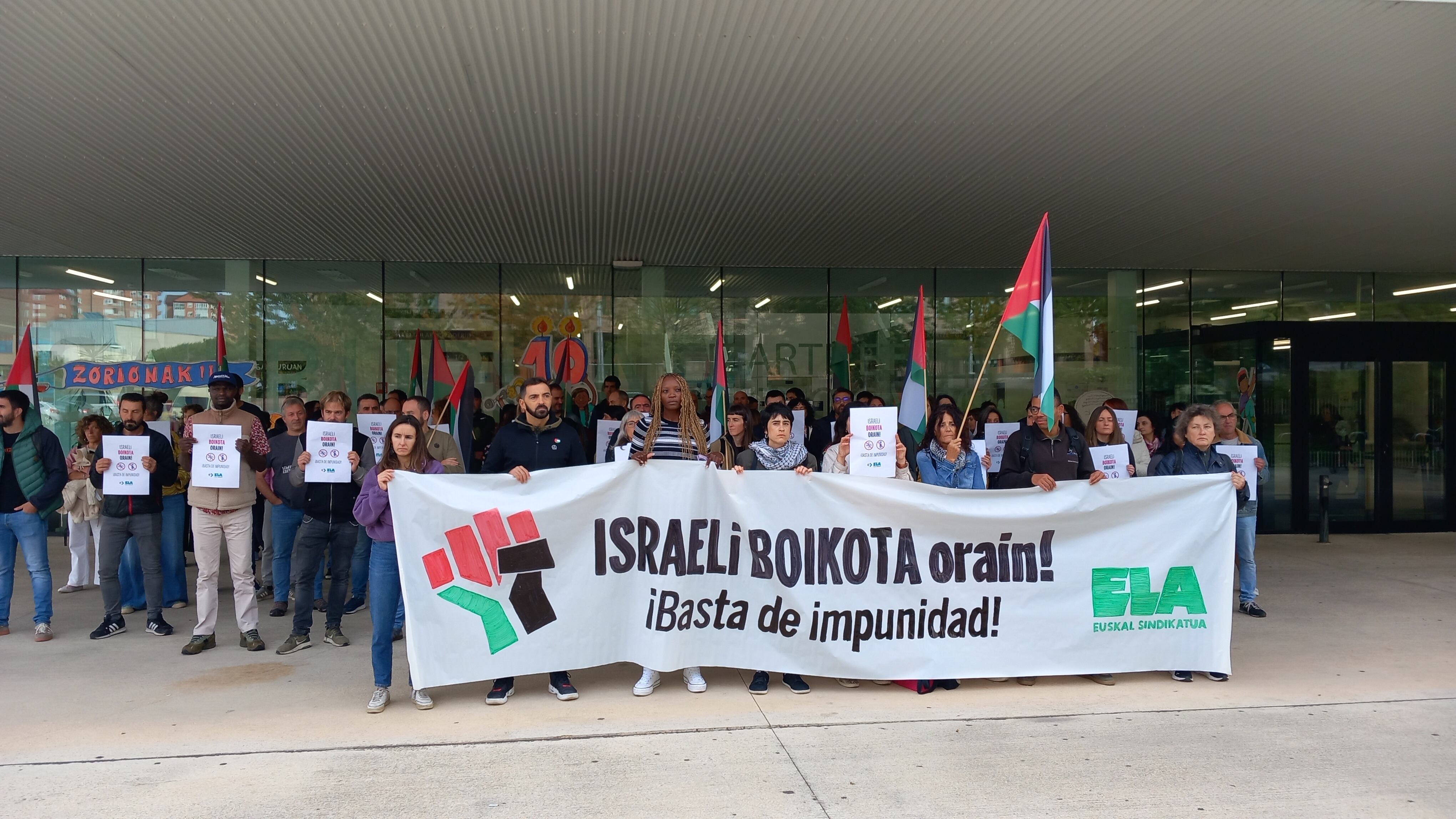 Protestas de ELA en Vitoria