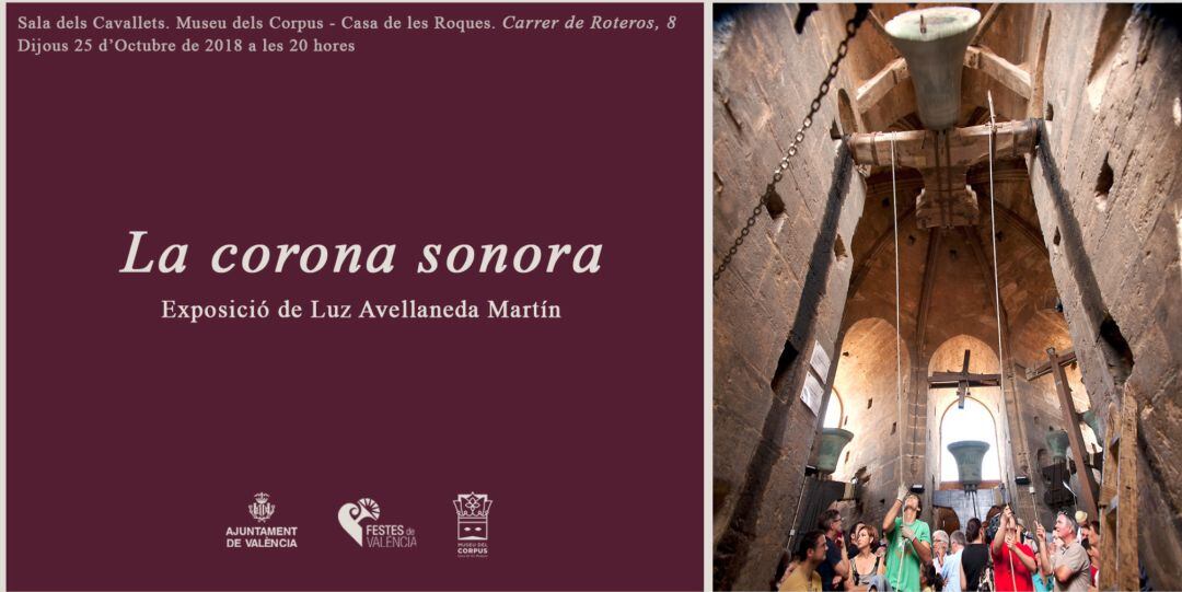 Cartel de la exposición fotográfica &#039;La corona sonora&#039;