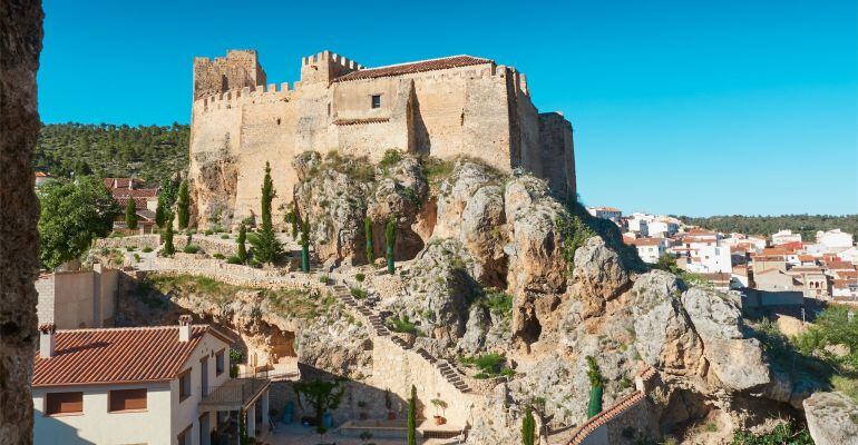 Imagen del castillo de Yeste