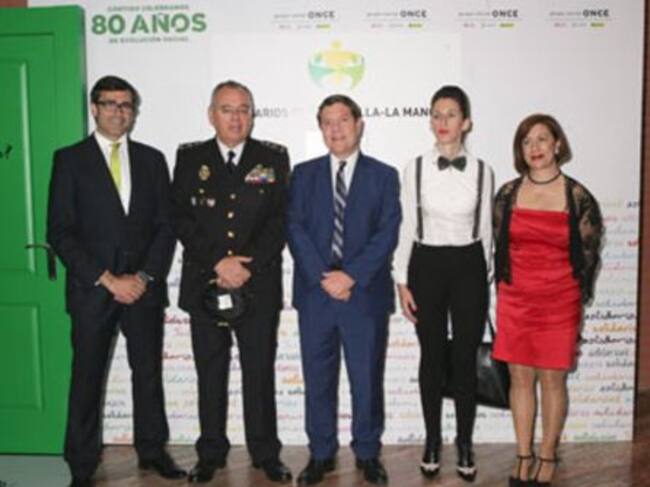 Los galardonados en la edición 2018 de los Premios Solidarios de la ONCE.