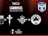 Olympique de Lyon-Celta de Vigo y Real Betis-Panathinaikos, en 'Carrusel Deportivo'