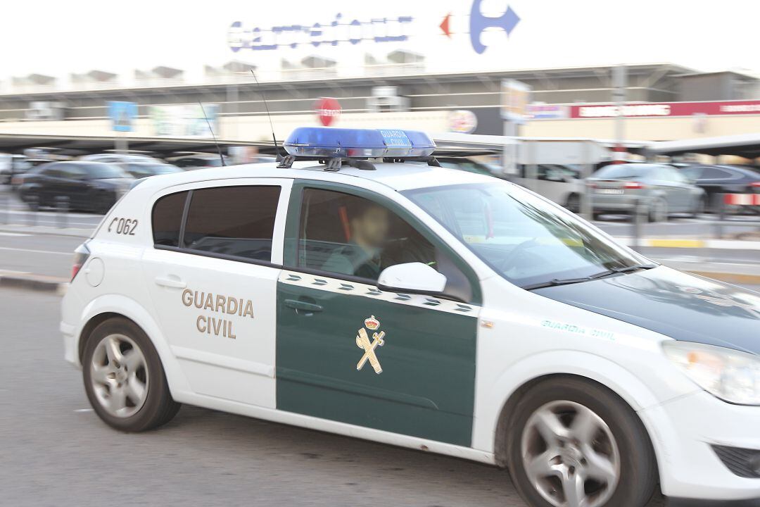 Coche patrulla Guardia Civil