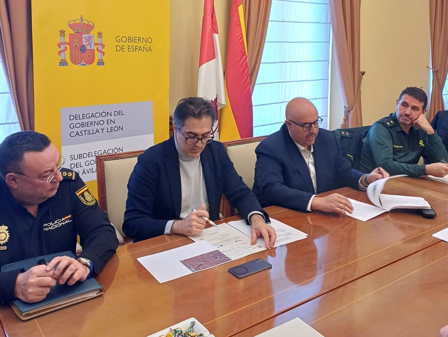 Junta Local Seguridad Subdelegación de Ávila