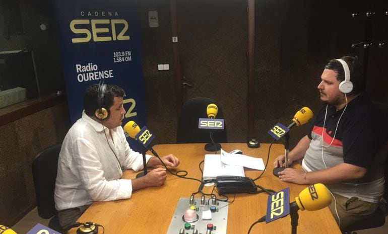 El portavoz provincial socialista en Radio Ourense