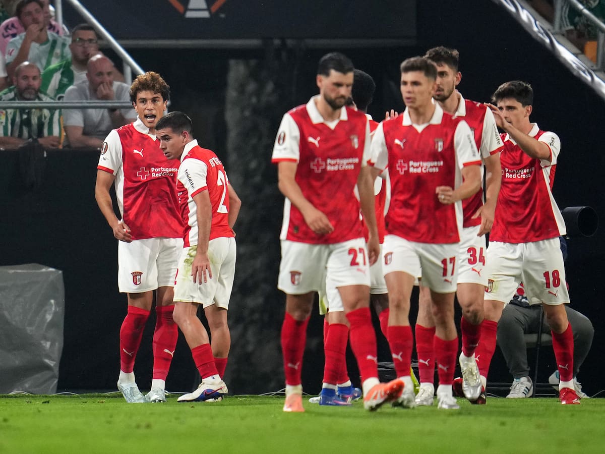 Real Betis 2-4 SC Braga: resumen, resultado y goles del partido de cuartos de final de la Europa League