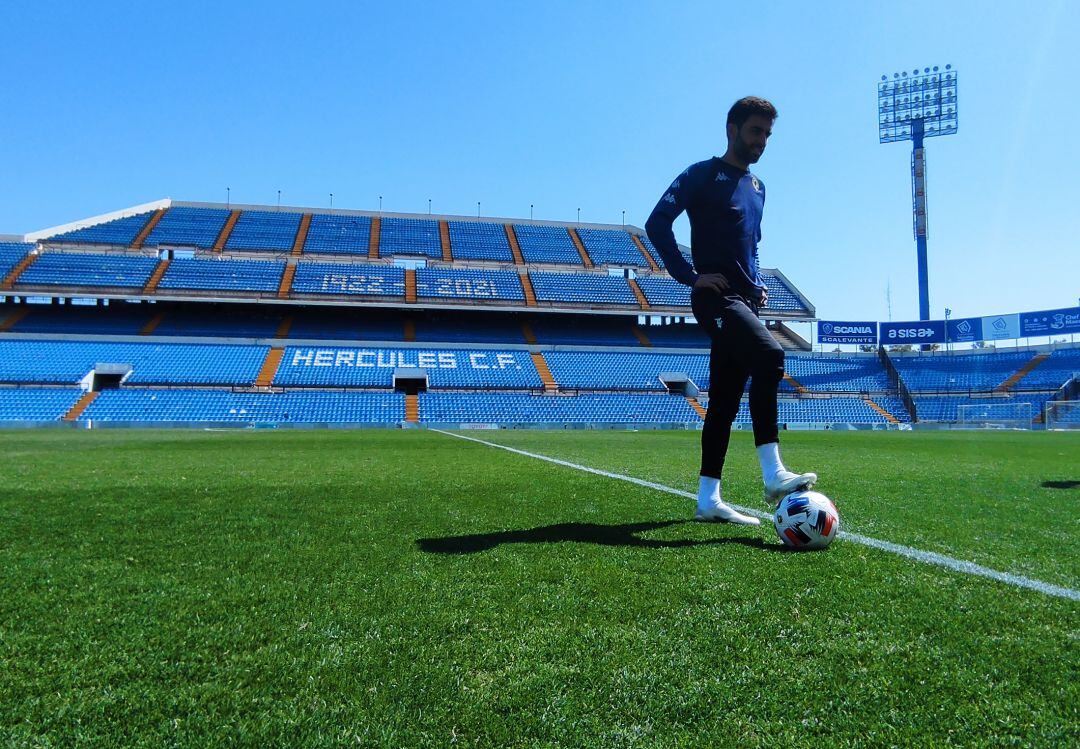 Rodrigo Pastorini, en el Rico Pérez