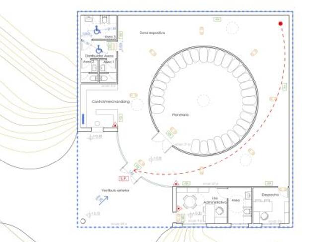 Planta del Planetario