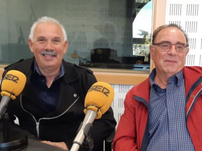Antonio Sánchez Barco, presidente de la asociación fuenlabreña, (i) y Antonio Maestre, nos han contado el calendario de movilizaciones en 'Hoy por Hoy'