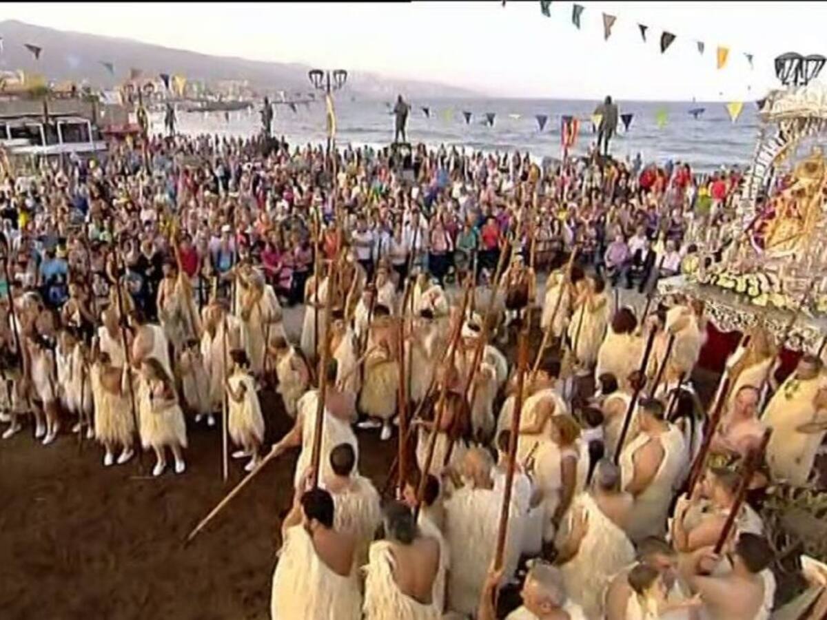 La Virgen de Candelaria y los guanches