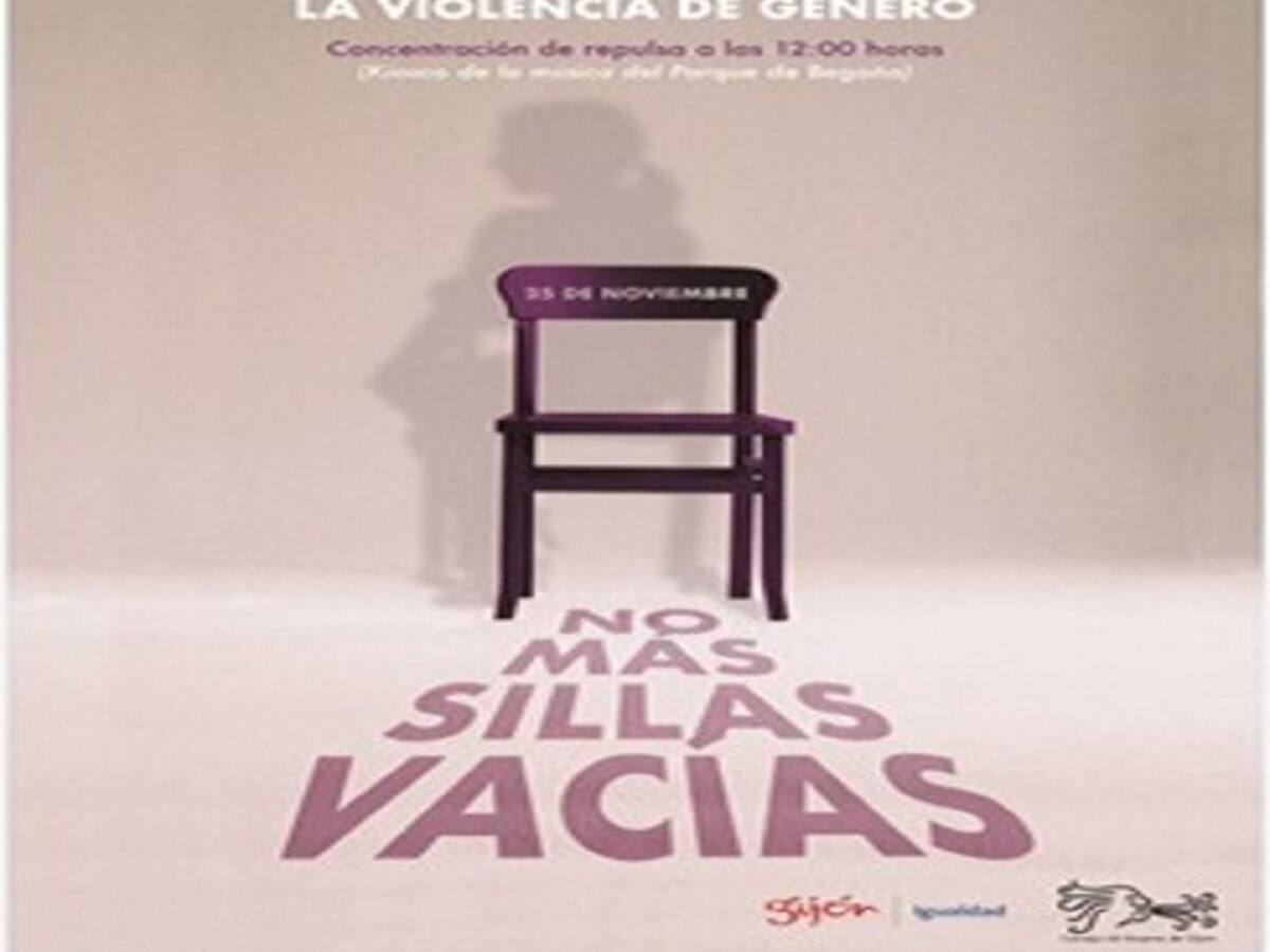 Gijón se tiñe de violeta