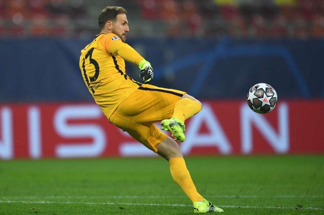 El portero del Atlético Jan Oblak.