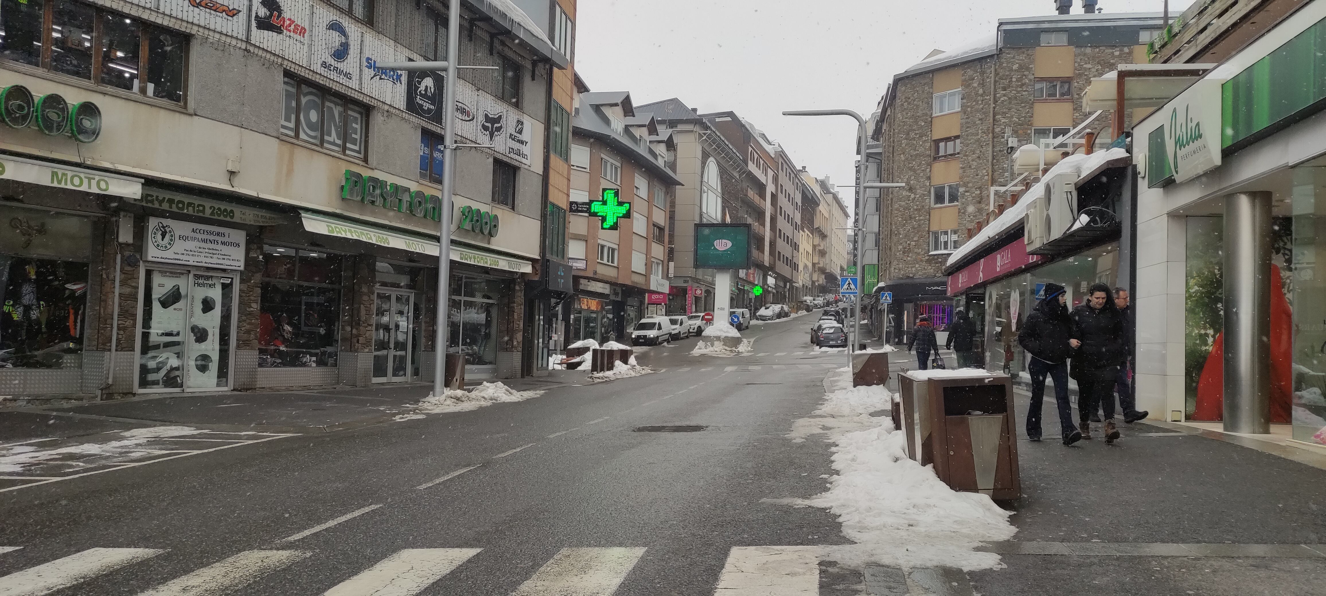Carrers buits al Pas de la Casa aquest dijous