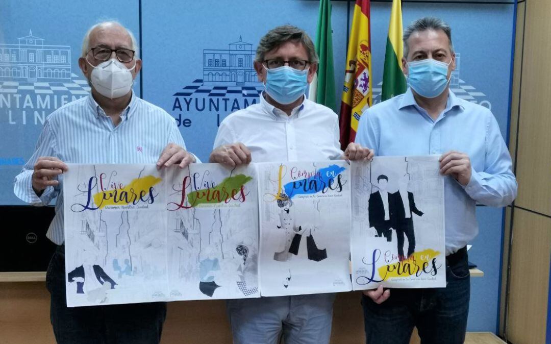 Agustín Vázquez, Enrique Mendoza y Juan Carlos Hernández