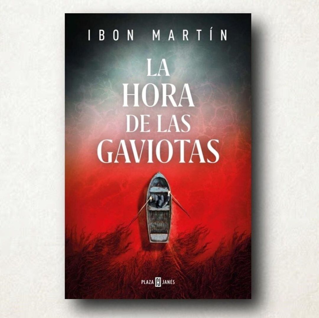 Portada de La hora de las gaviotas, la nueva novela de Ibon Martín.