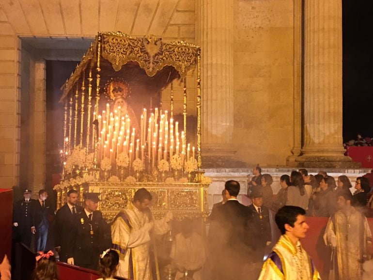 La Virgen de las Lágrimas en su Desamparo, titular de la Misericordia