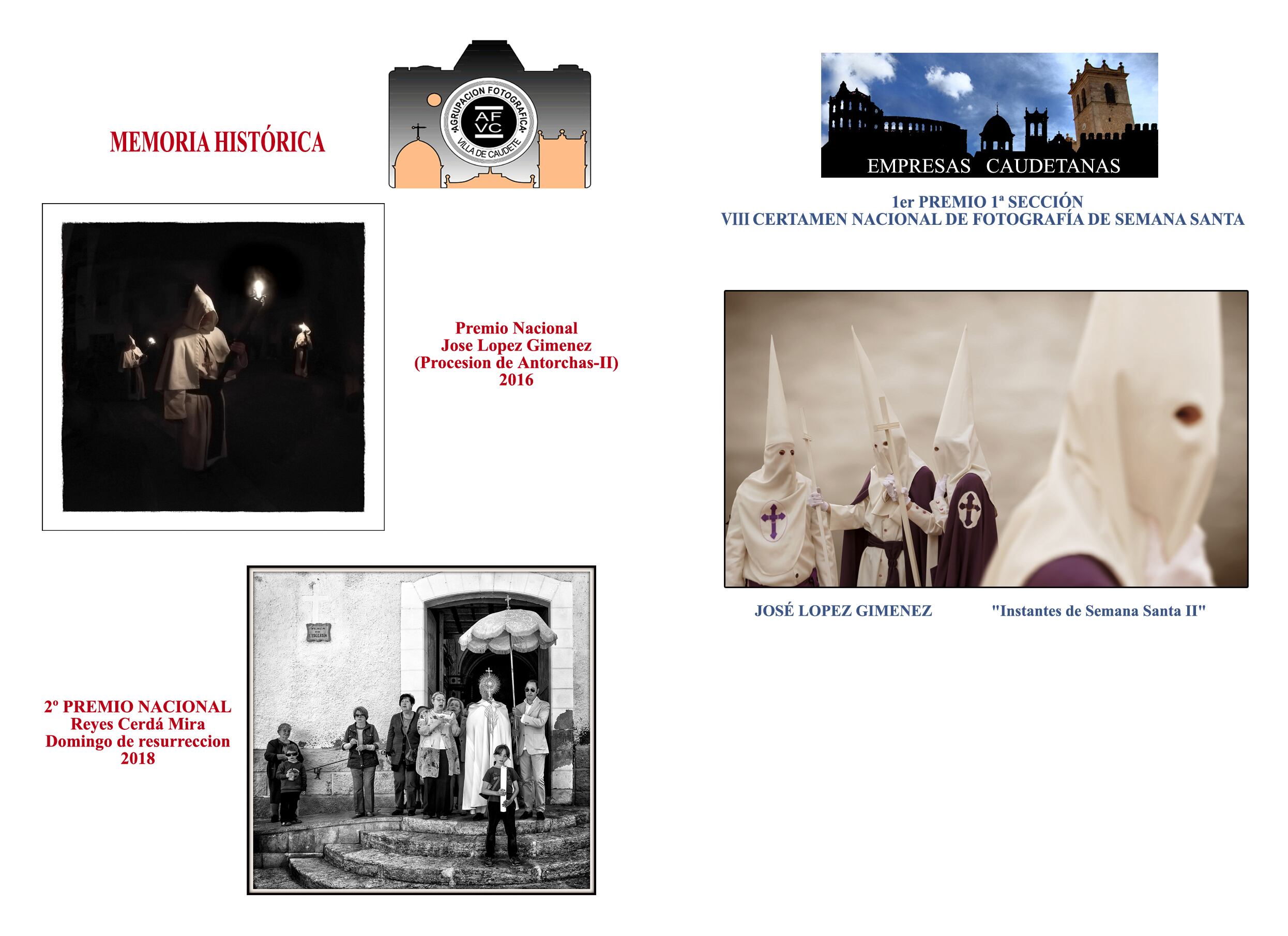 Fotografías ganadoras del concurso