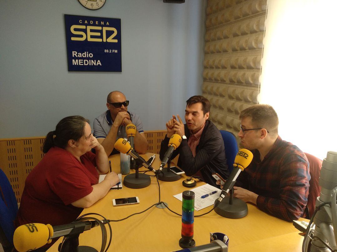 Debate entre concejales en Radio Medina