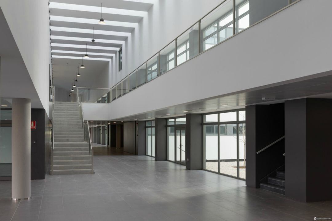 Interior del centro sanitario de la Serranía de Ronda