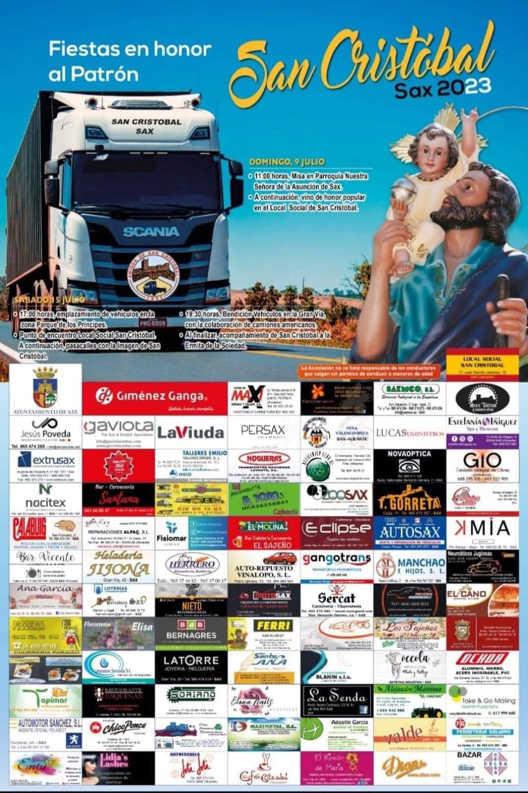 Cartel de las fiestas