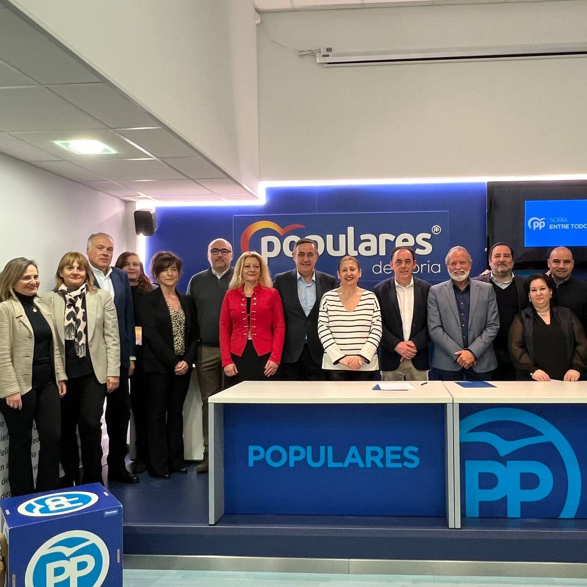 La Plataforma del Pueblo Soriano y el Partido Popular firman el acuerdo de integración