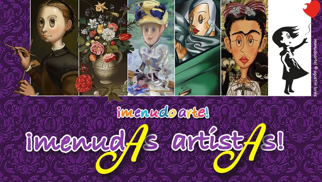 Cartel anunciador de ¡menudAs artistAs!