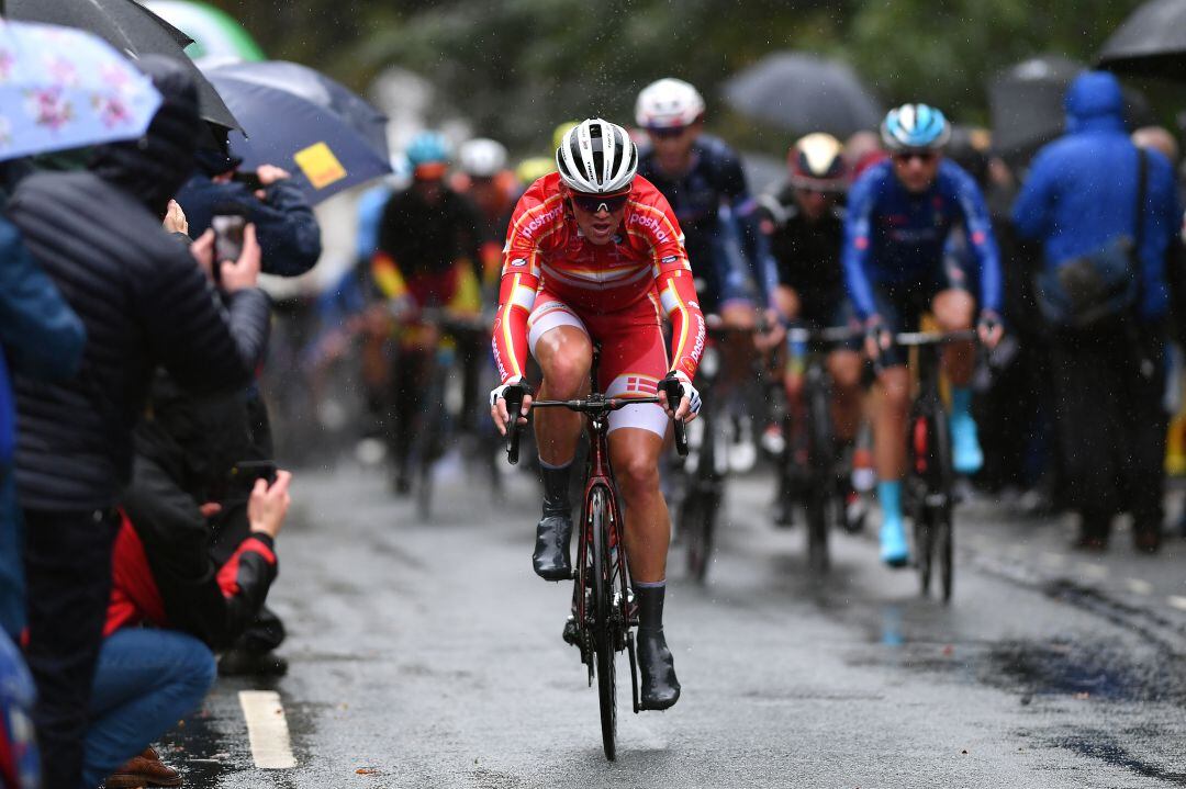 El ciclista danés consiguió darle la primera victoria en un Mundial a su país