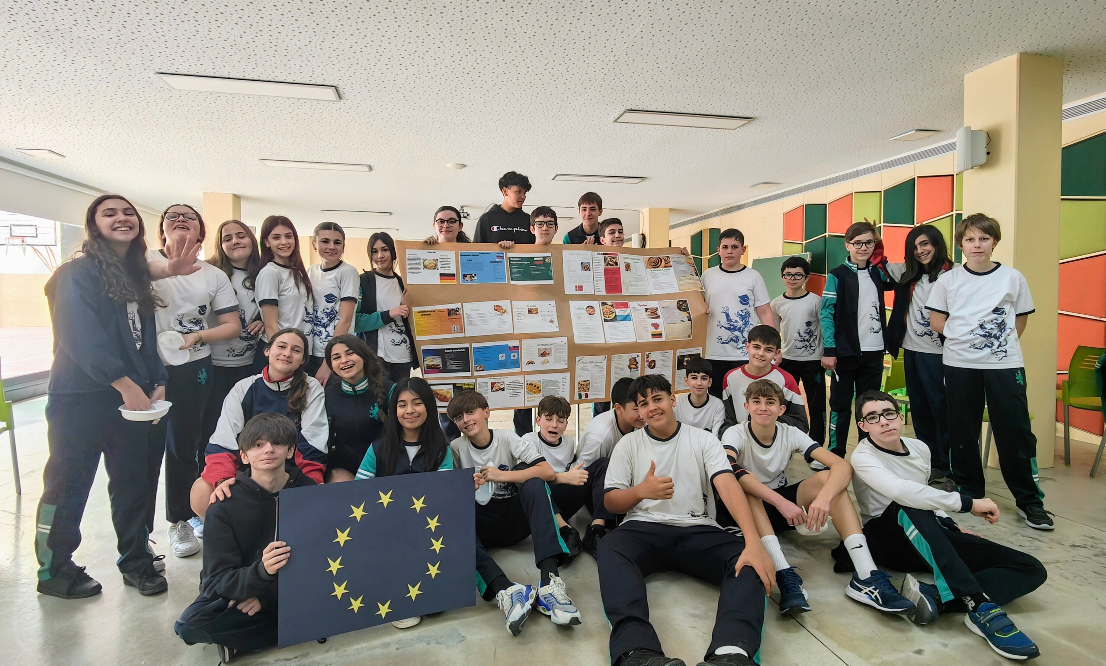Alumnos de ESO del colegio Abad Sola de Gandia