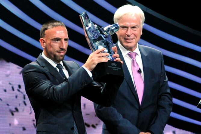 Ribery fue el último ganador del premio