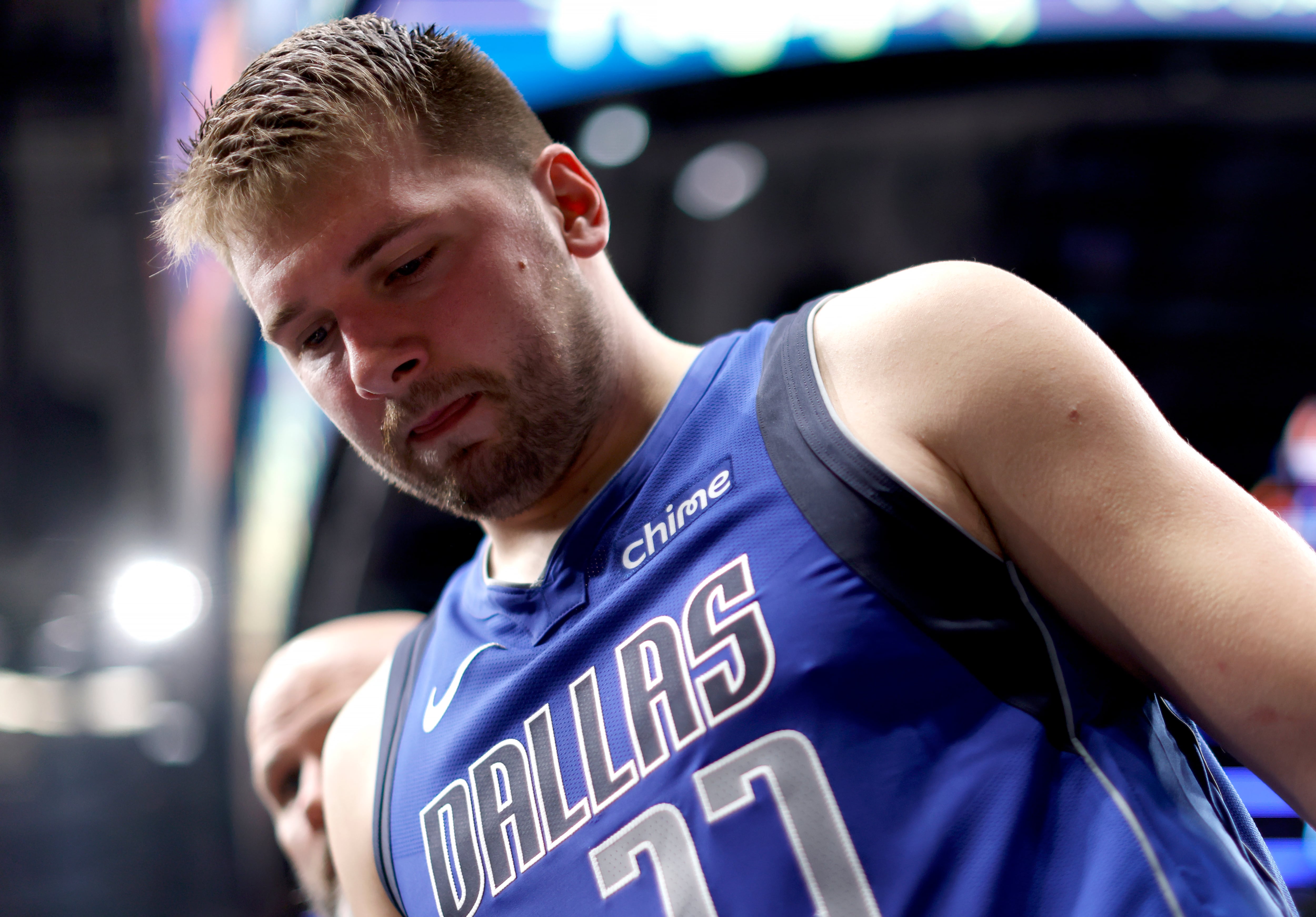 Luka Doncic, durante un partido contra Minnesota Timberwolves