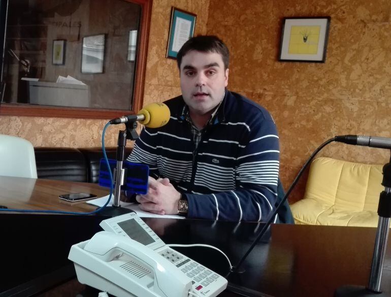 Sergio Álvarez, en Radio Bierzo