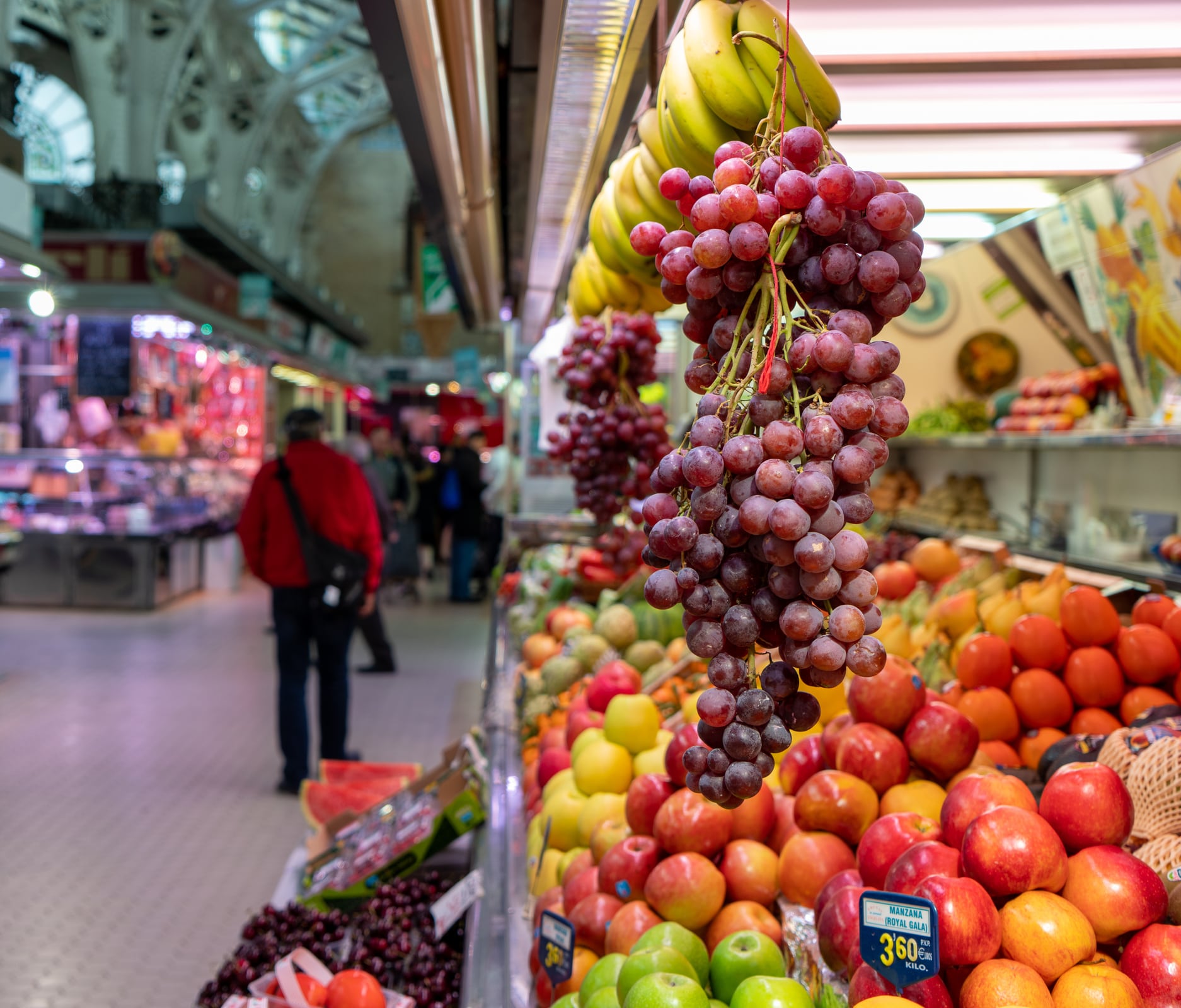 Mercado central de València en una imagen de archivo.