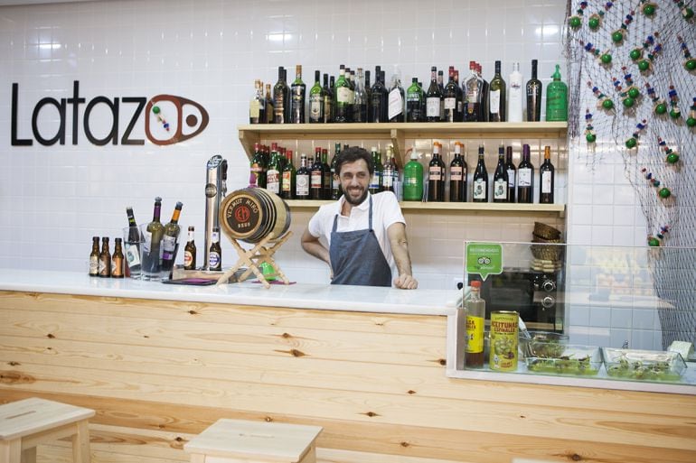 Vista del gastrobar Latazo, donde se puede disfrutar de conservas gourmet